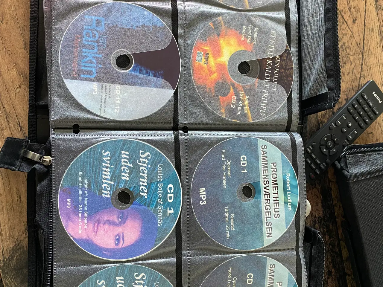 Billede 4 - Lydbøger en hel taske