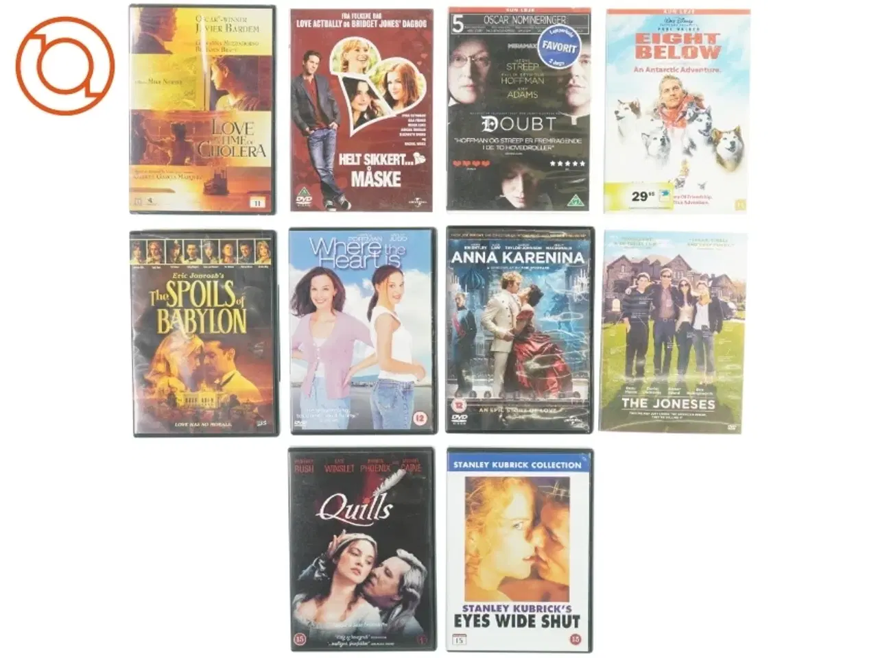 Billede 1 - Blandet film (10 stk) fra DVD