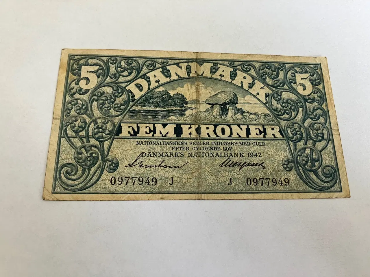 Billede 1 - 5 Kroner 1942 J