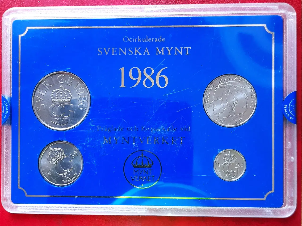 Billede 8 - SVERIGE SWEDEN 9 FORSKELLIGE MØNTSÆT 1980 - 1990