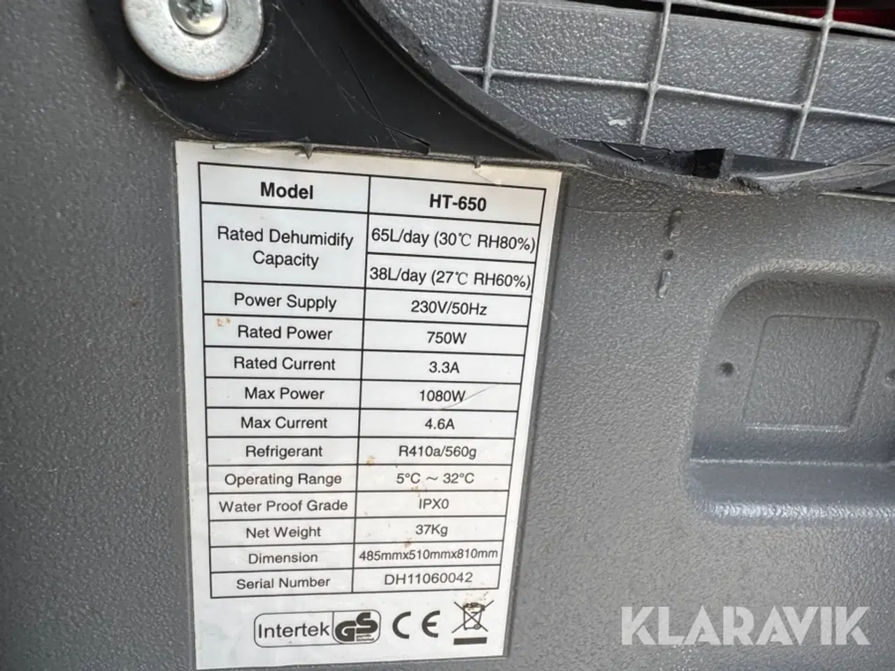 Billede 2 - Affugter Belfor HT-650