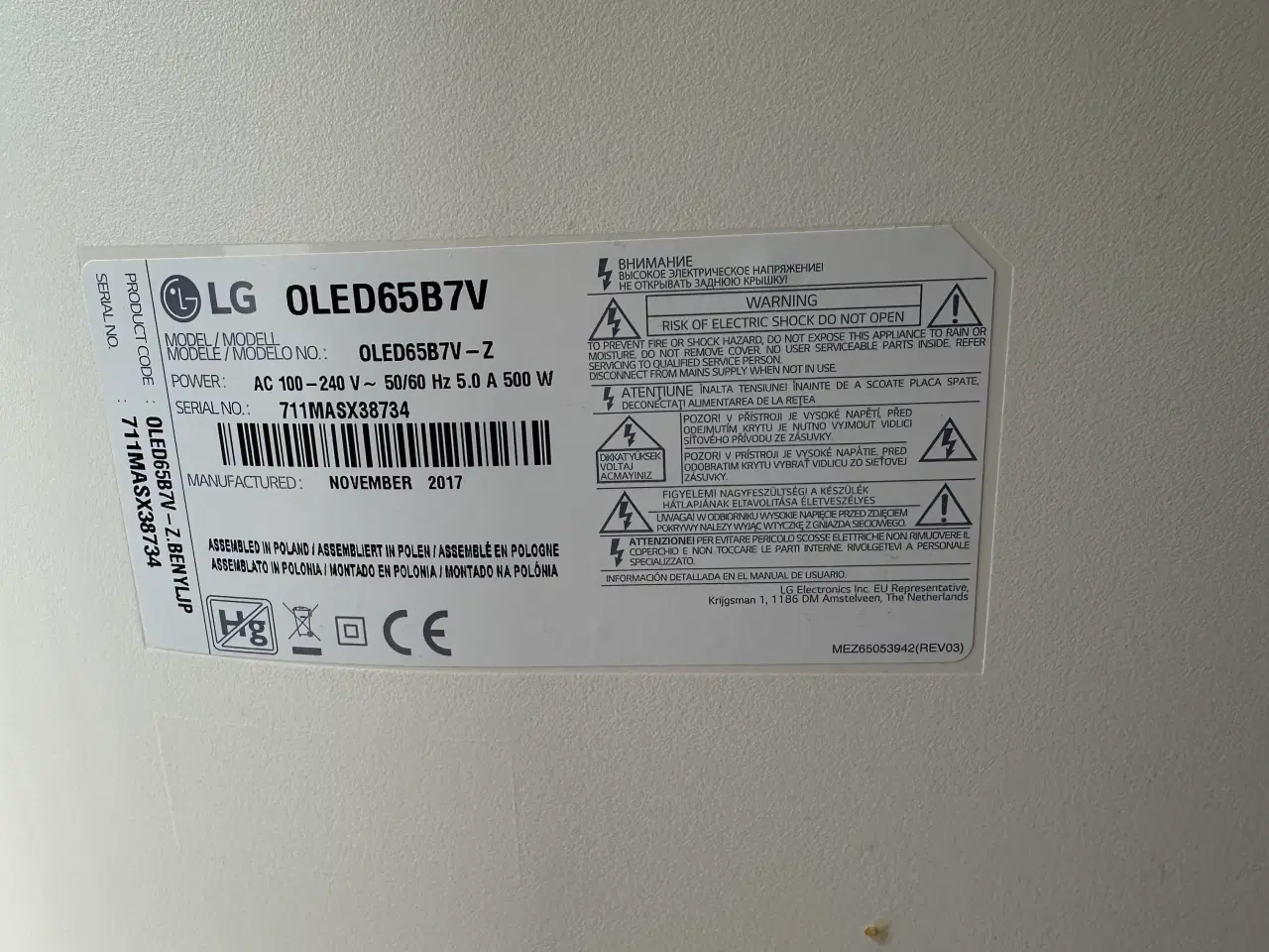Billede 2 - LG 65" OLED