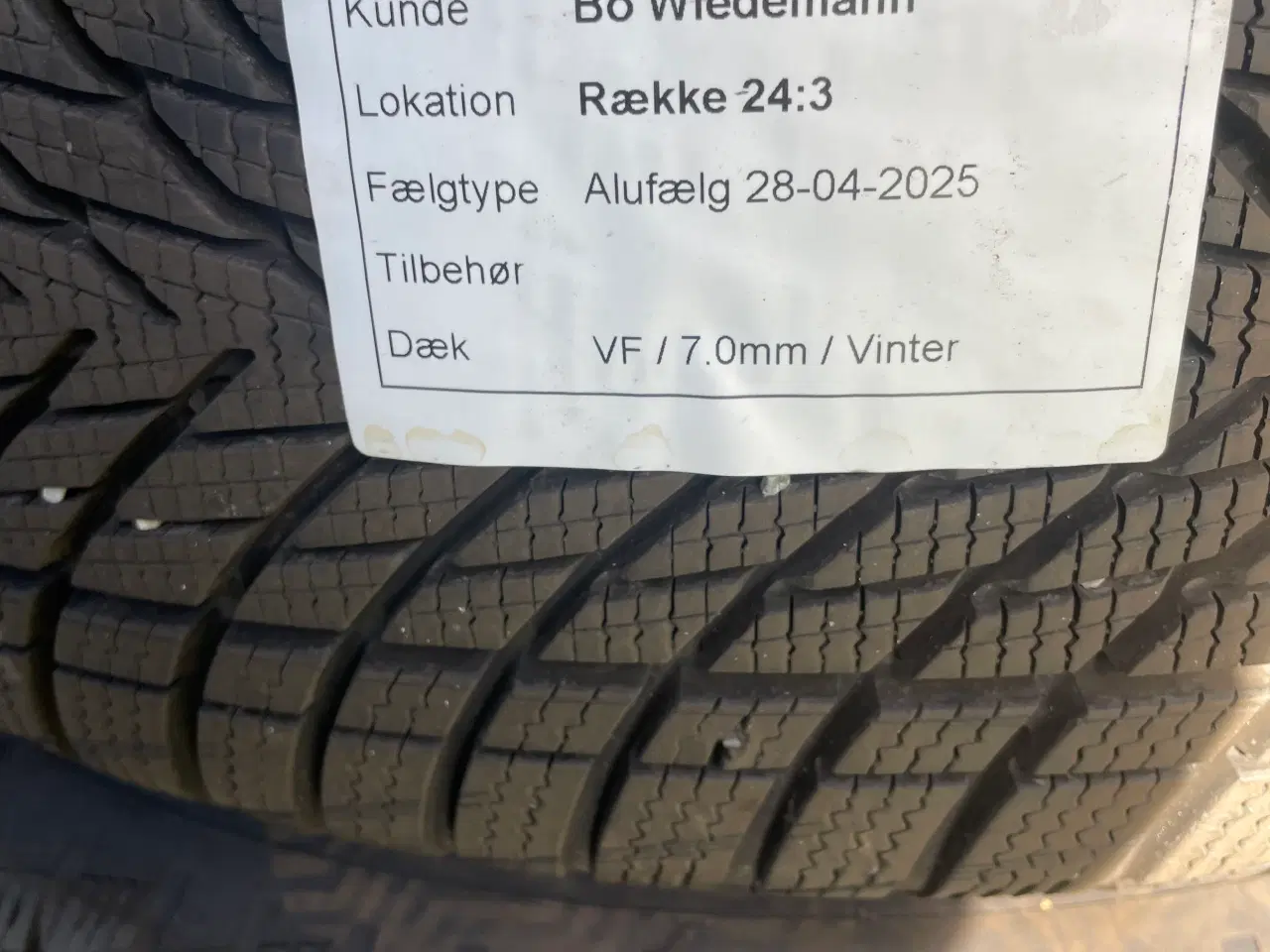 Billede 8 - Alufælge med vinterdæk 