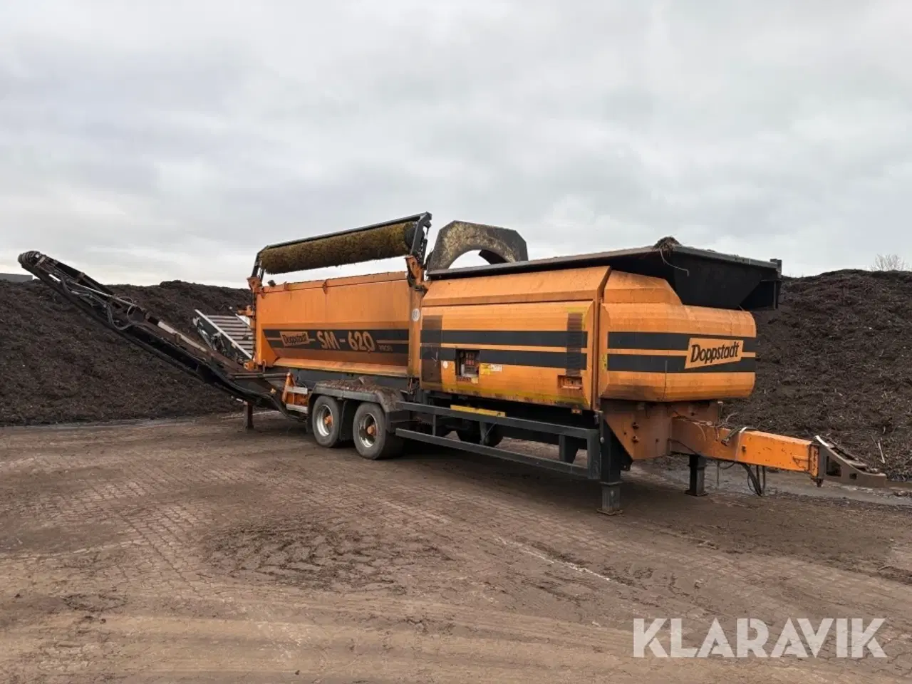 Billede 3 - Mobilt sorteringsanlæg Doppstadt SM-620 Profi