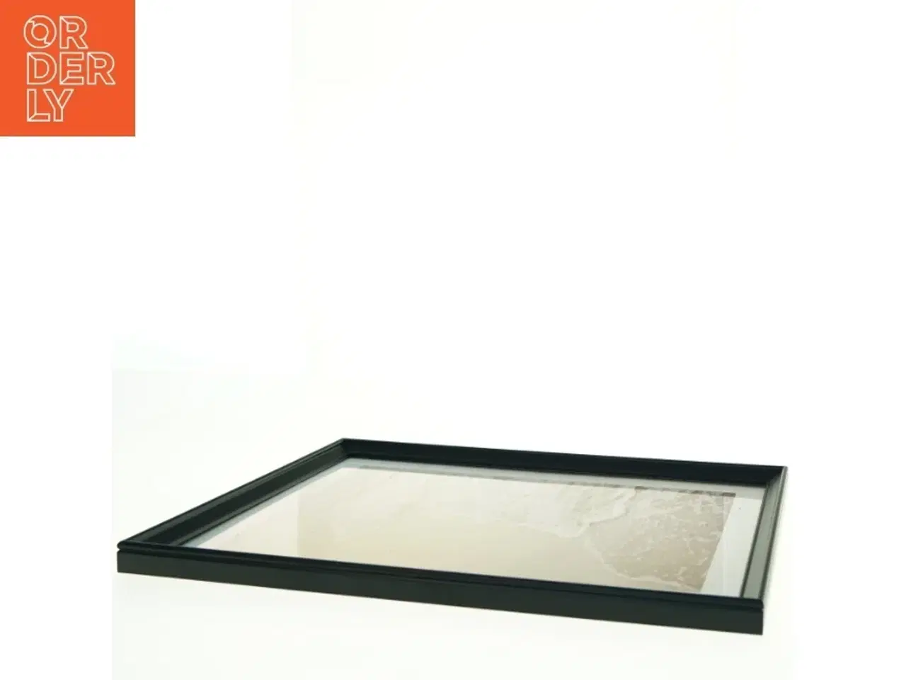 Billede 4 - Indrammet billede med strandmotiv fra IKEA (str. 33 x 43 cm)