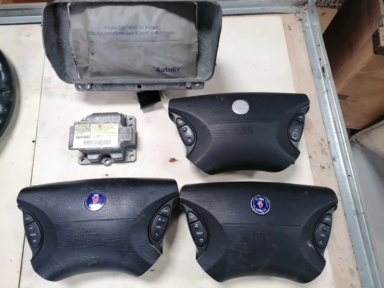 Billede 9 - SAAB 9-3 / 9-5 Rat / Airbags OG