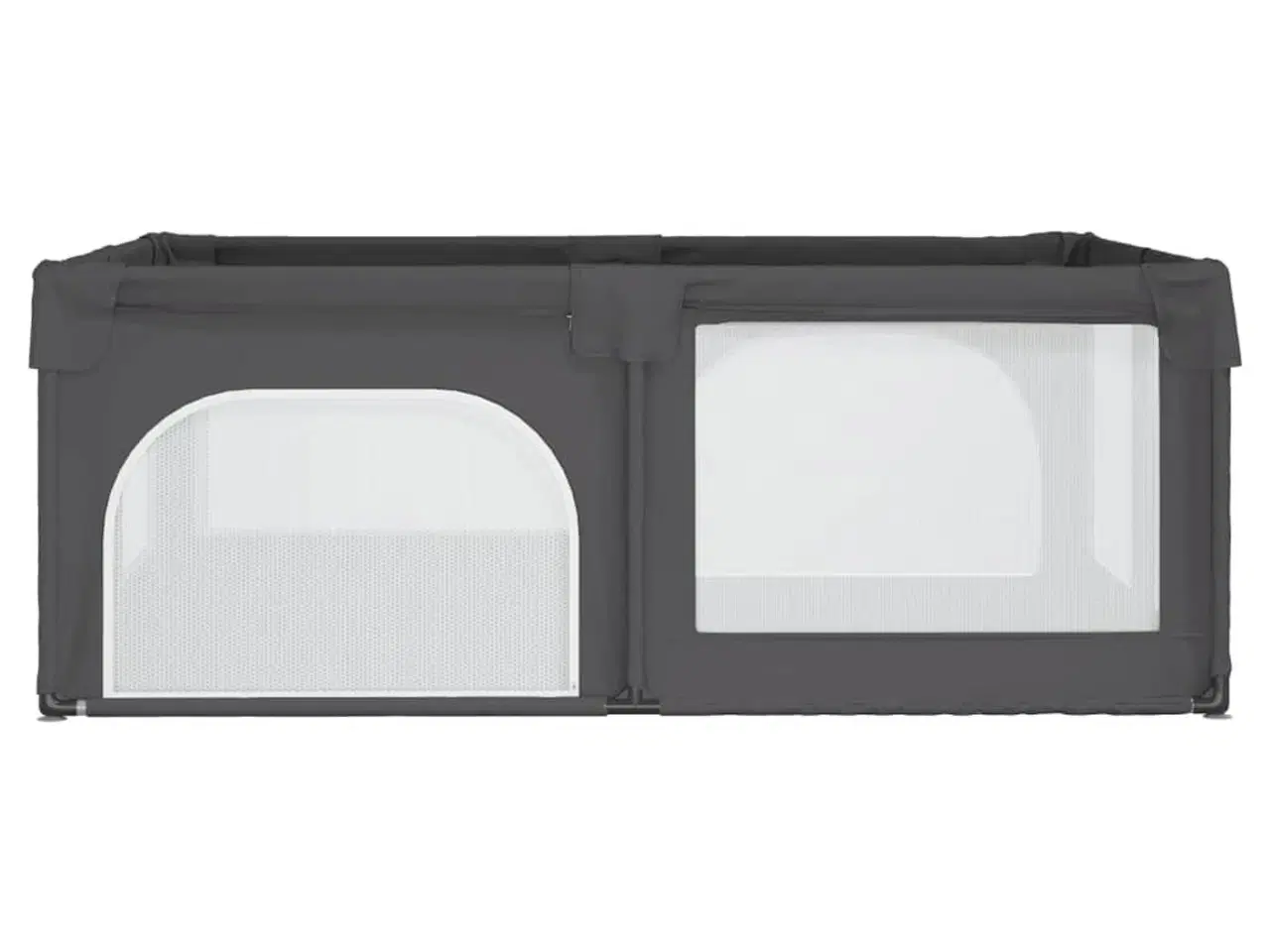 Billede 4 - Kravlegård med 2 indgange oxfordstof mørkegrå