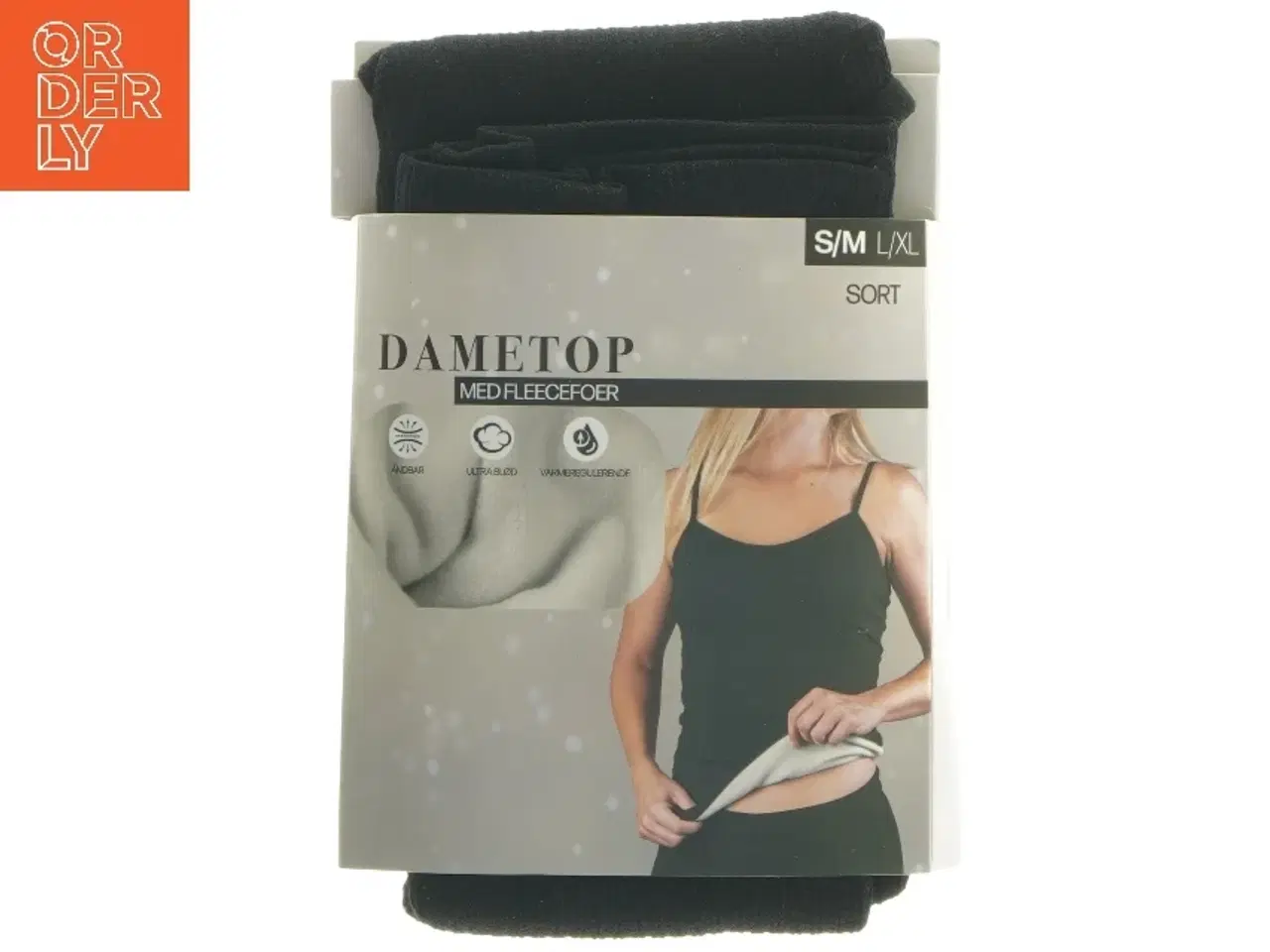 Billede 1 - Dametop med fleecefoer S/M fra Coop (str. S/M, cm)