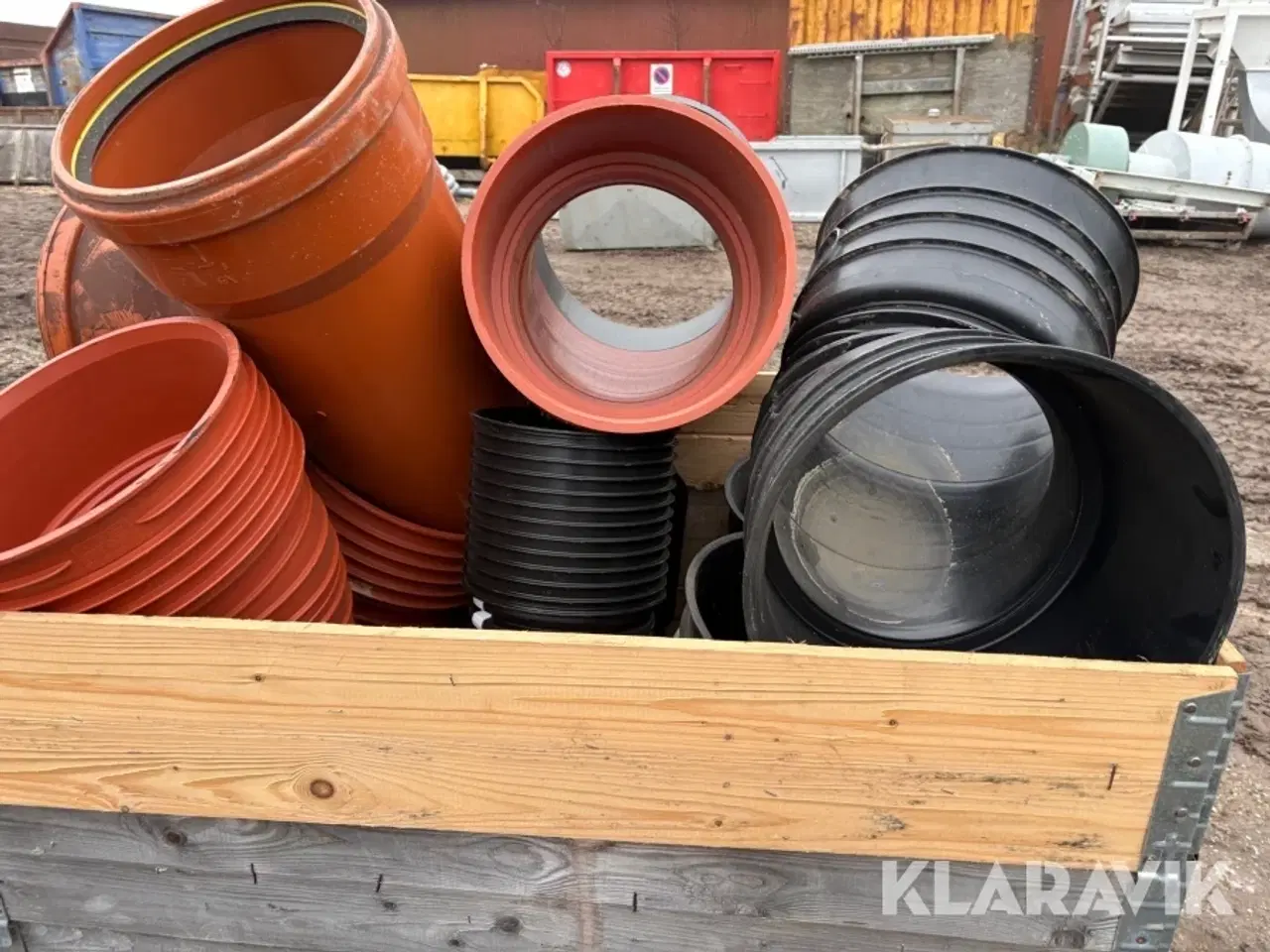 Billede 5 - Forskellige kloarkrør 2 paller
