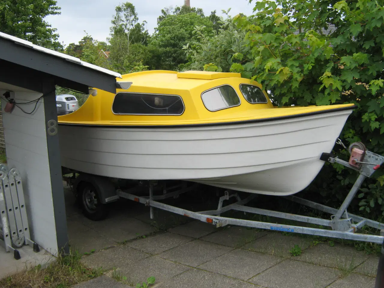 Billede 2 - Kabinebåd på 750 kg trailer