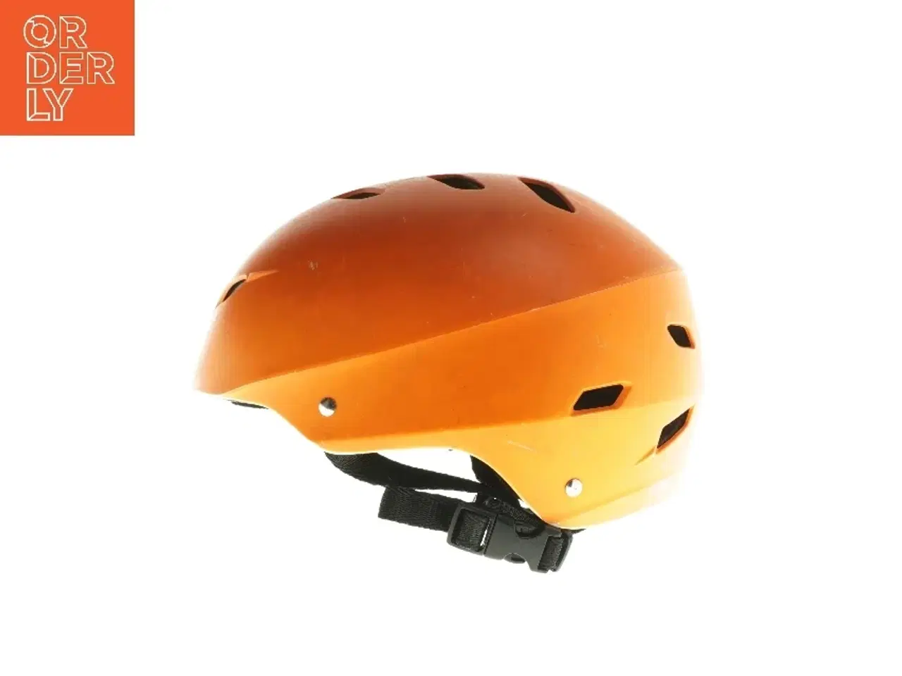 Billede 1 - Orange cykelhjelm (str. 52-55 cm)