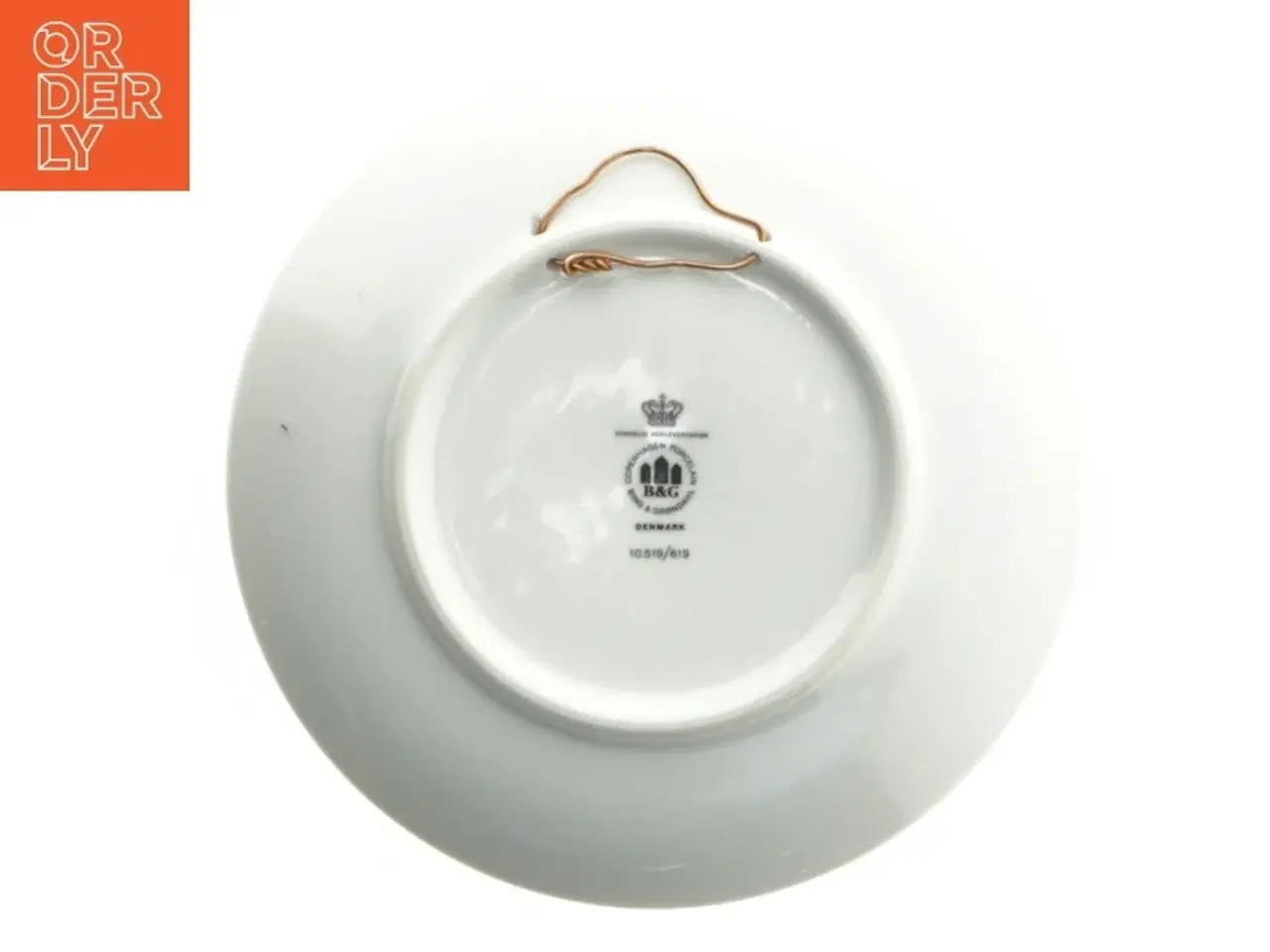 Billede 2 - Bing & Grøndahl dekorativ porcelænstallerken fra Bing & Grøndahl (str. Ø 18 cm)