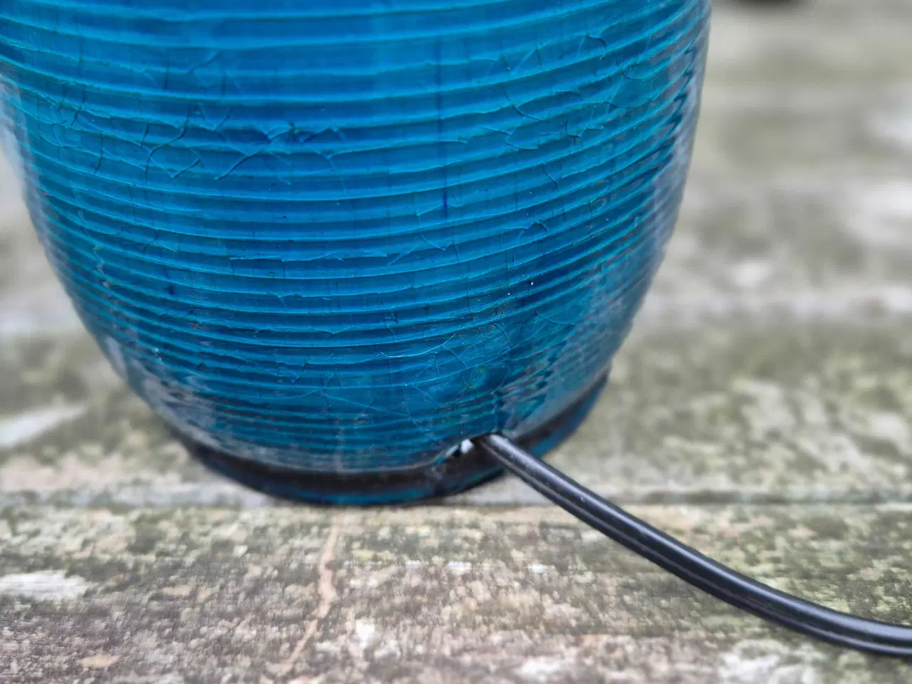 Billede 16 - Keramikbordlamper med smuk turkis glasur