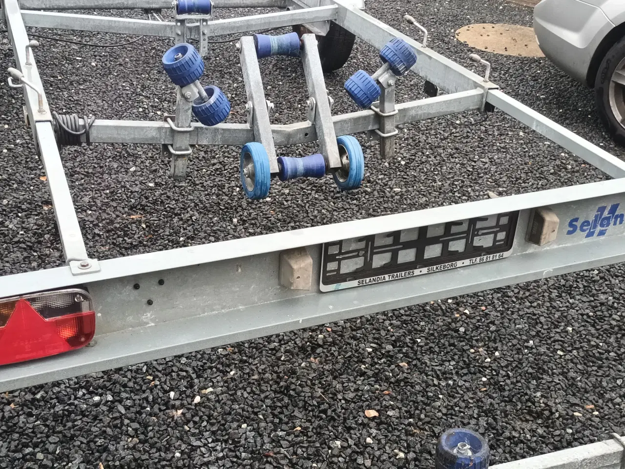 Billede 2 - Bådtrailer / bådvogn 1300 Kg. Total 