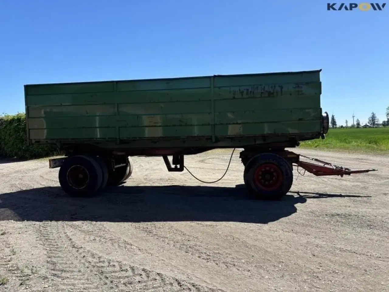 Billede 4 - - - - Lastbil tiphænger med tør kanaler
