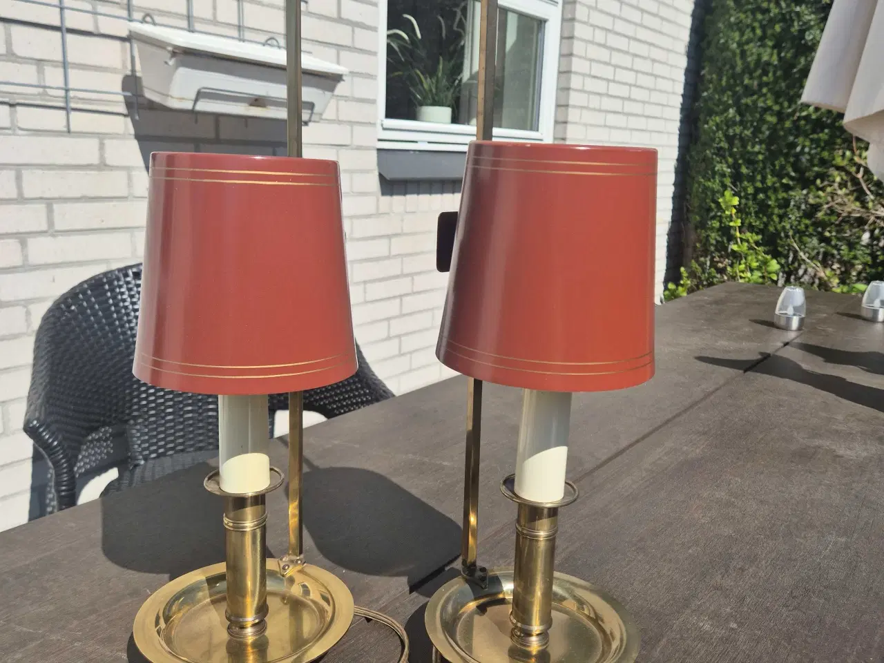 Billede 3 - 2 stks bord/ væg lamper