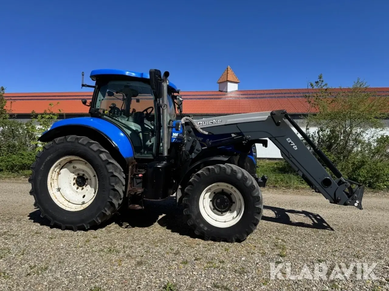 Billede 4 - Traktor New Holland T7.170 med frontlæsser