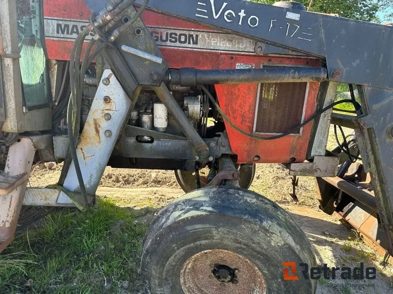 Billede 4 - Massey Ferguson 2645 med frontskovl