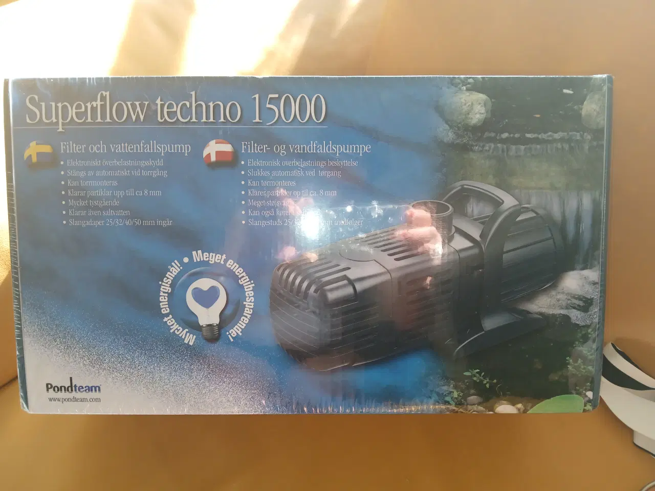 Billede 4 - Superflow Techno 15000 pumpe til fiskedam