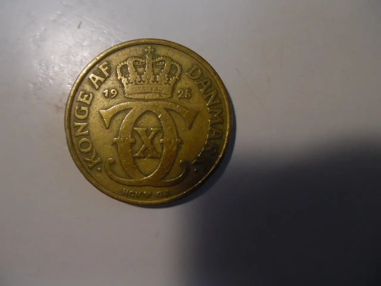 Billede 4 - Dansk 1/2 krone fra 1925 (halvkrone)