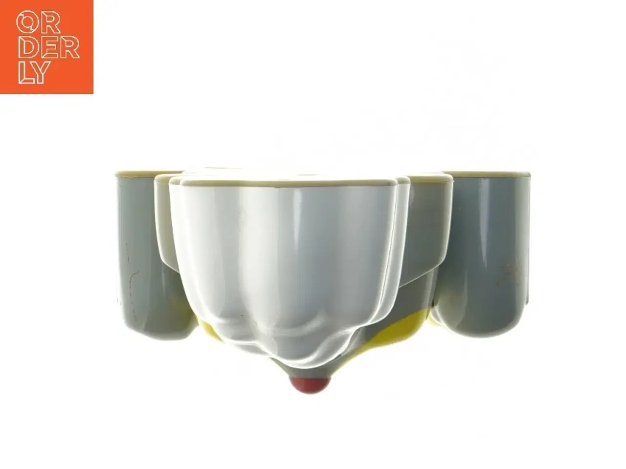 Billede 4 - Børne væg-ur formet som mus fra Guldbageren (str. 30x14 cm)