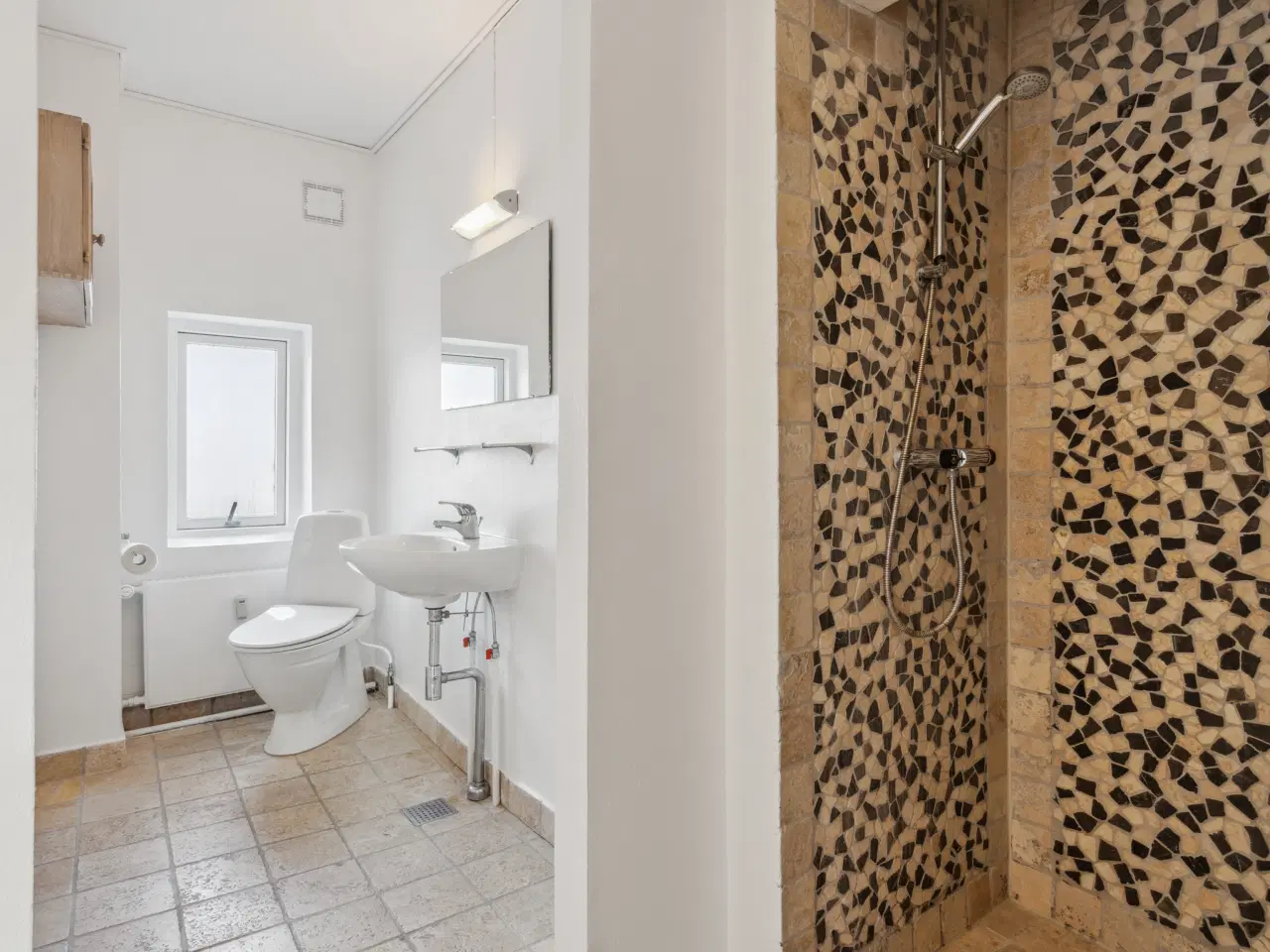 Billede 3 - Mosaik, Travertin fliser,