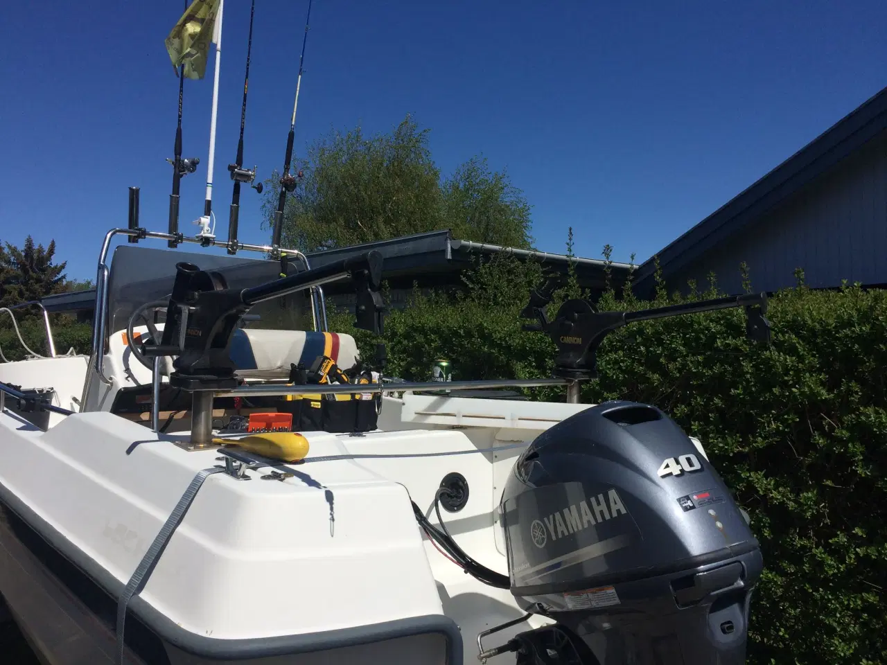 Billede 14 - Ryds 485 DL - Big Fish - Rigget op til trolling