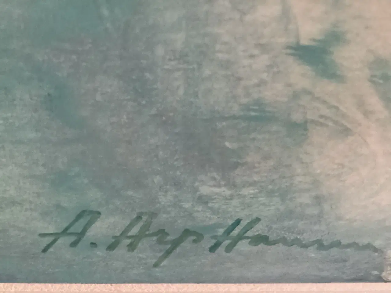Billede 2 - Arp Hansen maleri 