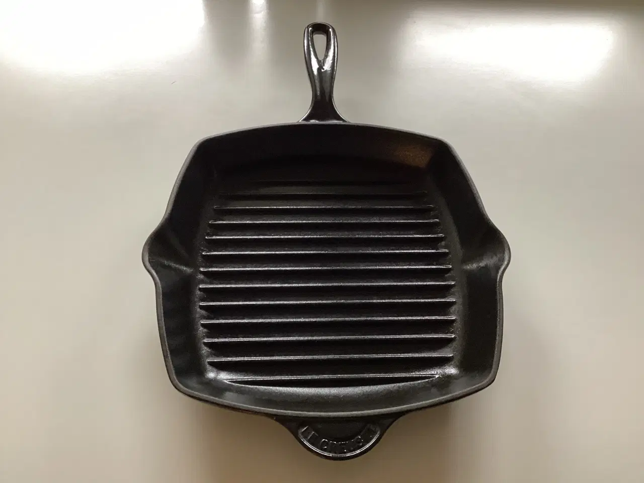 Billede 3 - Pæn og velholdt sort Le Creuset grillpande