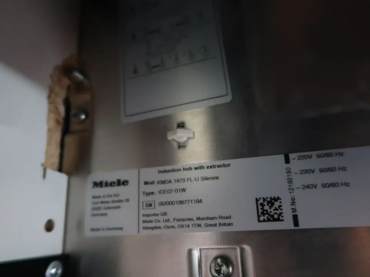 Billede 7 - Bordemfang MIELE KMDA 7473 FL-U Silence