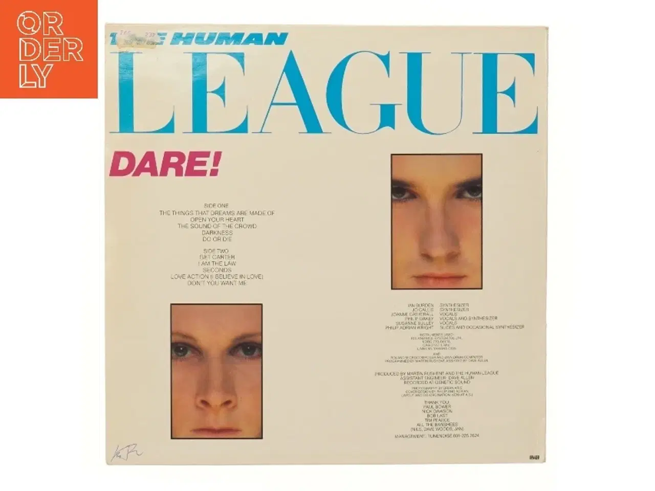 Billede 2 - The Human League - Dare! LP vinyl album