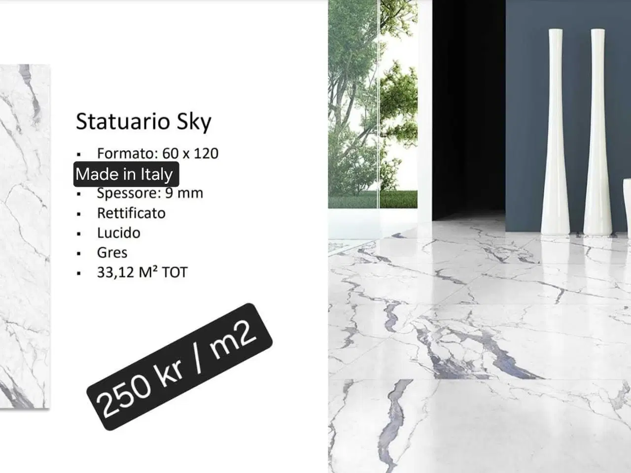 Billede 1 - Fliser / klinker fra Italien