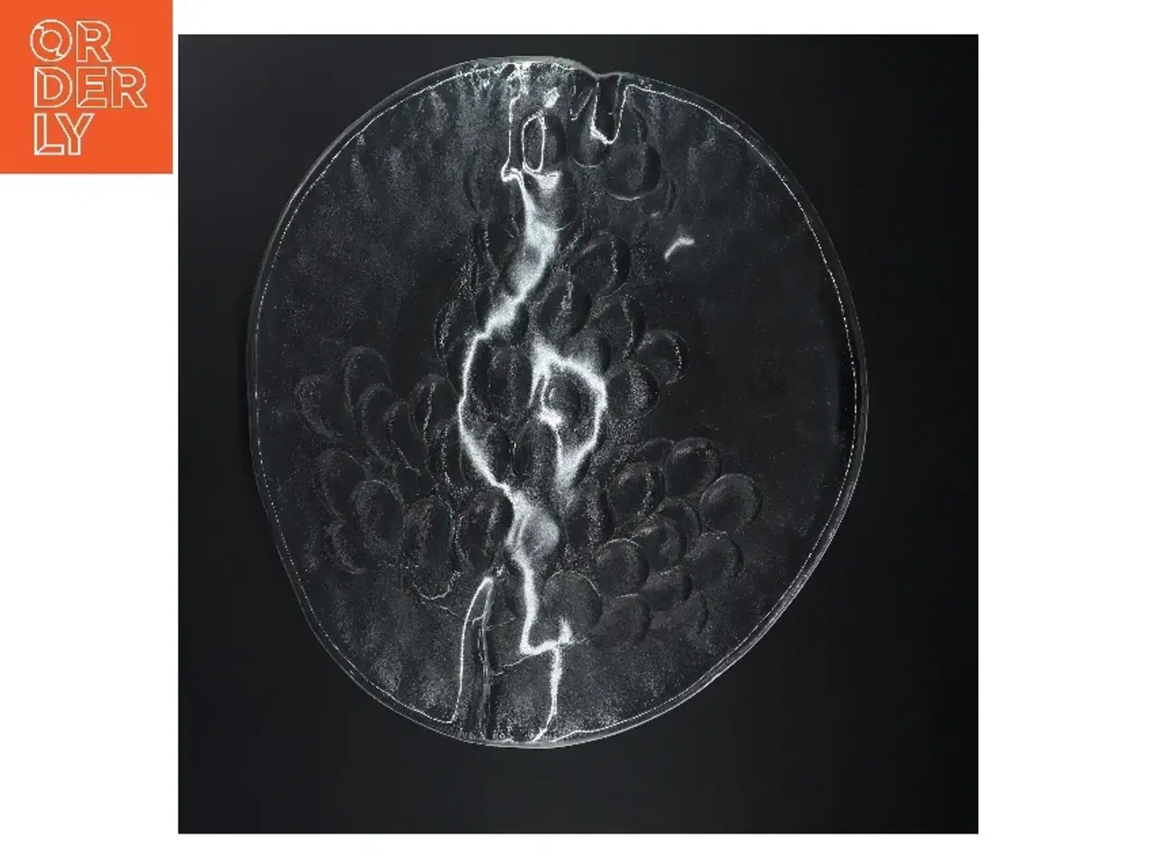 Billede 3 - Stor glasfad (str. Ø 36 cm) Kosta boda