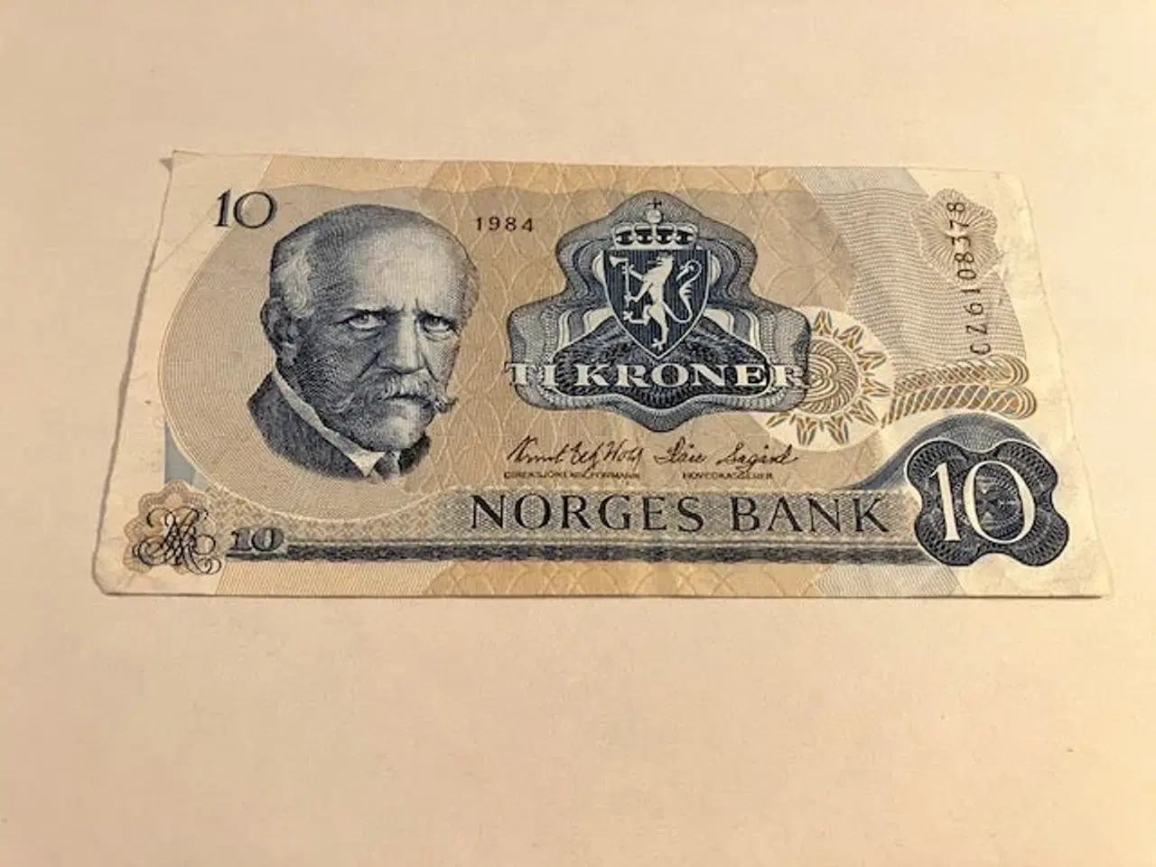 Billede 1 - 10 Kroner Norge 1984