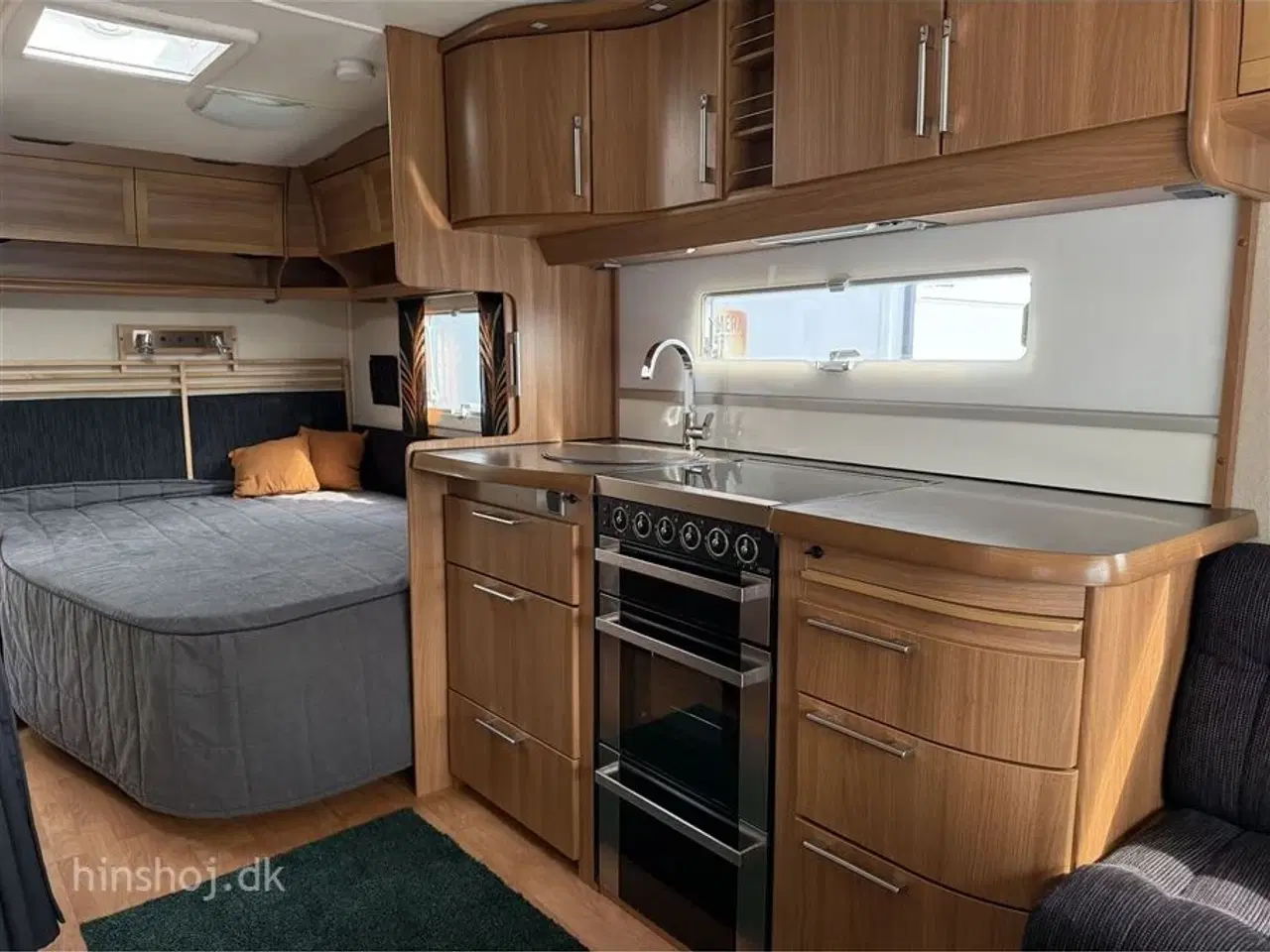 Billede 2 - 2011 - Kabe Royal 520 XL KS   Lækker Vintervogn fra Svenske Kabe med  fransk dobbeltseng fra Hinshøj Caravan