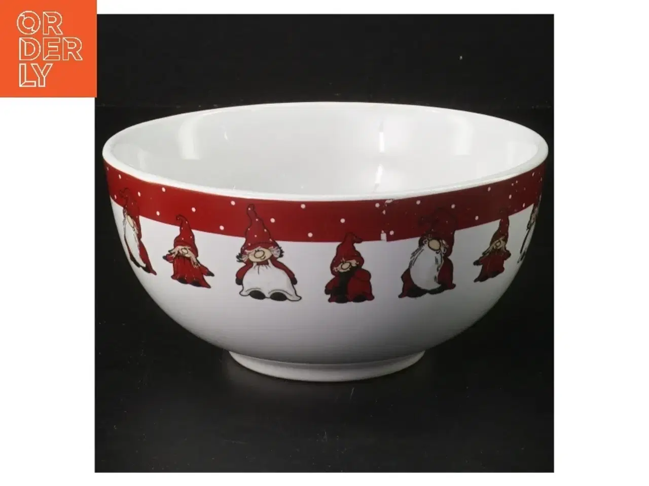 Billede 1 - Juleskål (str. Ø 14,5 cm)