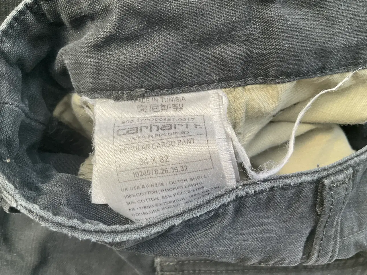 Billede 9 - Sorte Carhartt cargobukser 