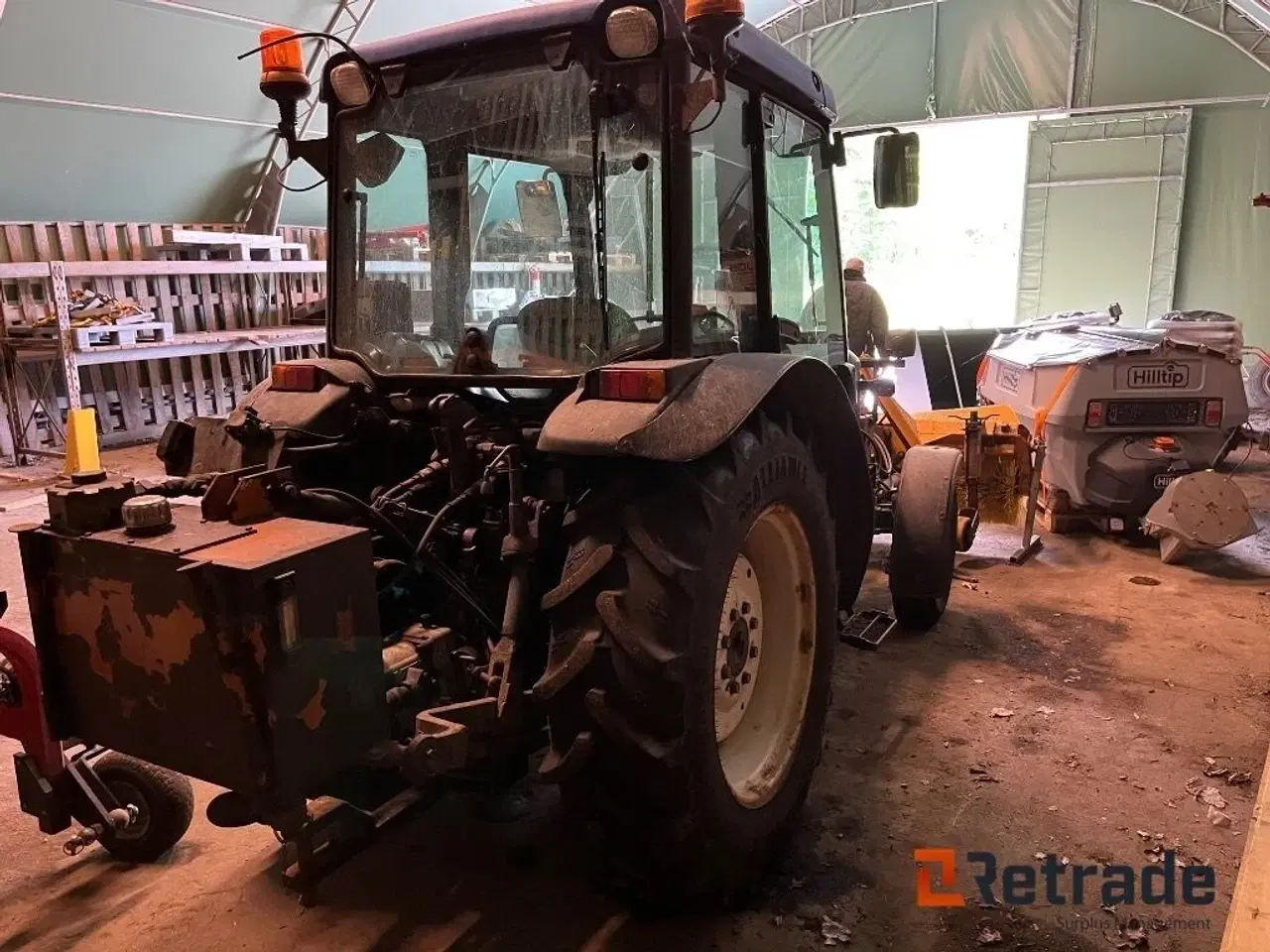 Billede 3 - New Holland TN 65 med FM hydraulisk kost.