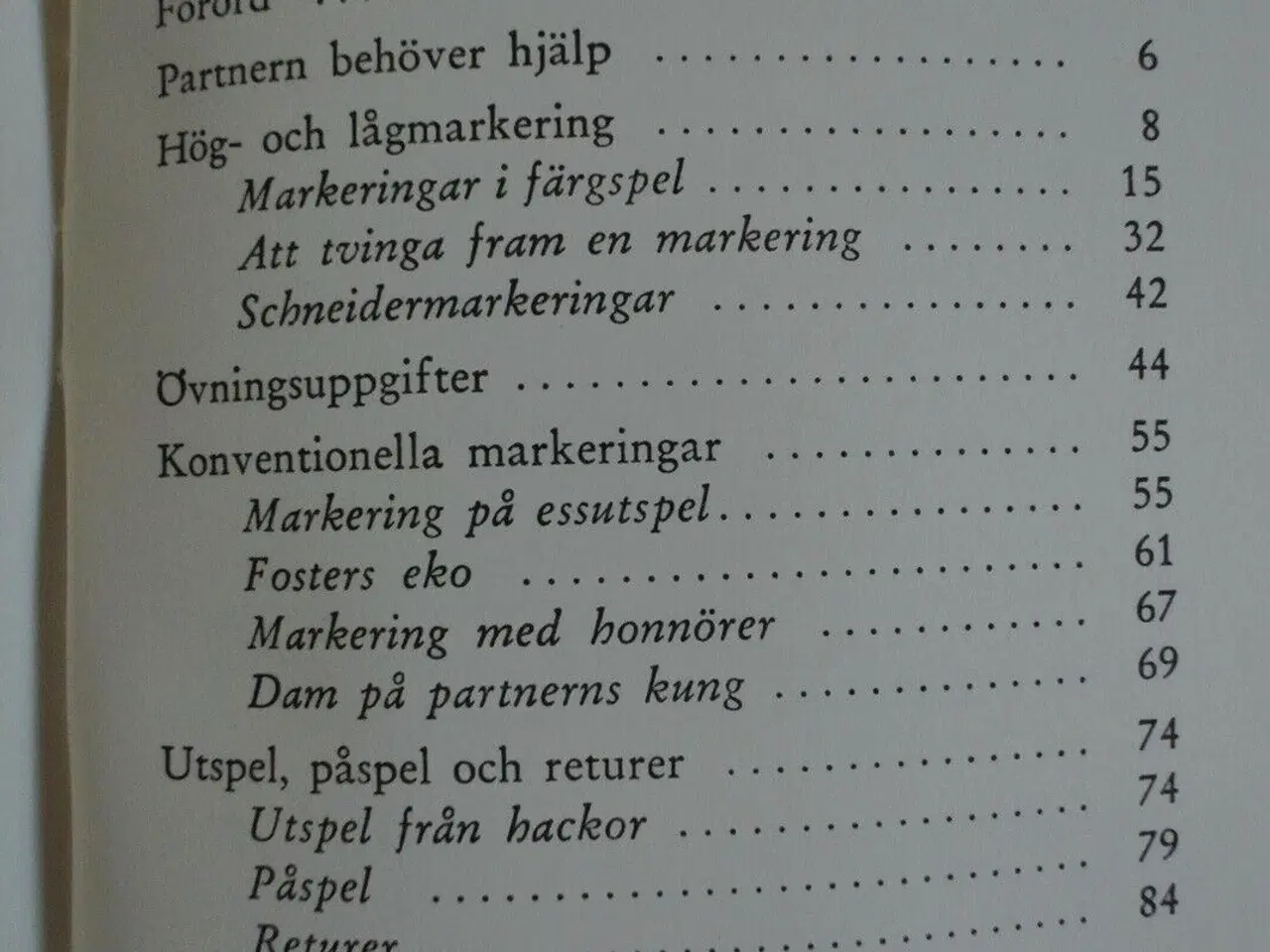Billede 2 - markeringar - bridge. svensk, av jan wohlin, emne: