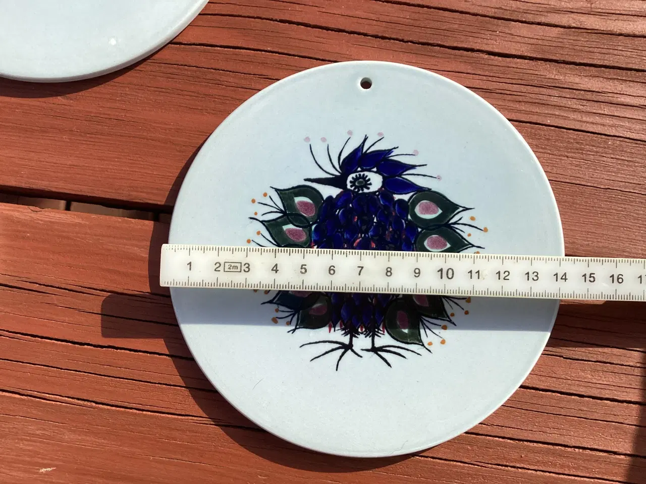Billede 4 - 3 royal Copenhagen platter/smør-brikker med fugle 