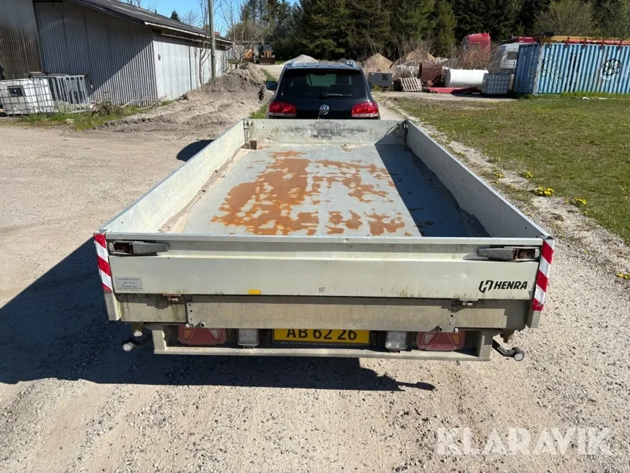 Billede 4 - Tiptrailer Henra Kp3z.35.1.3 3500 kg. 3-akslet