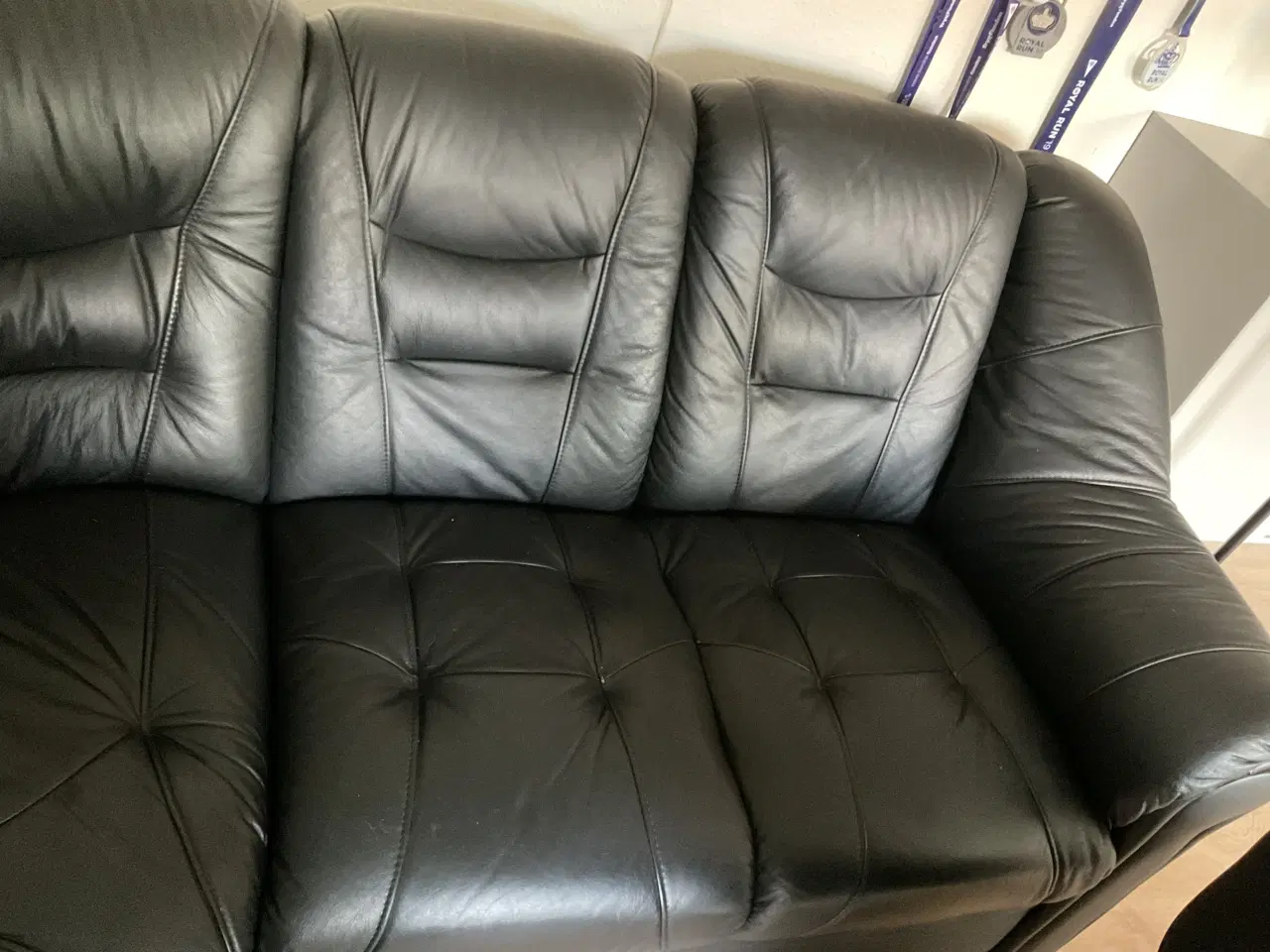 Billede 3 - Hjørnesofa i læder fra MY HOME
