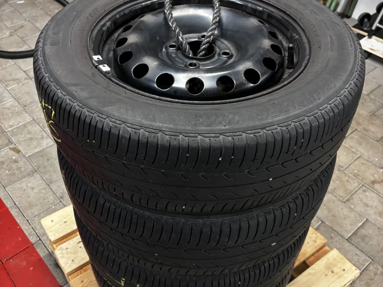 Billede 1 - 4 stk fælge til Skoda Citigo, VW Up, Seat Mii