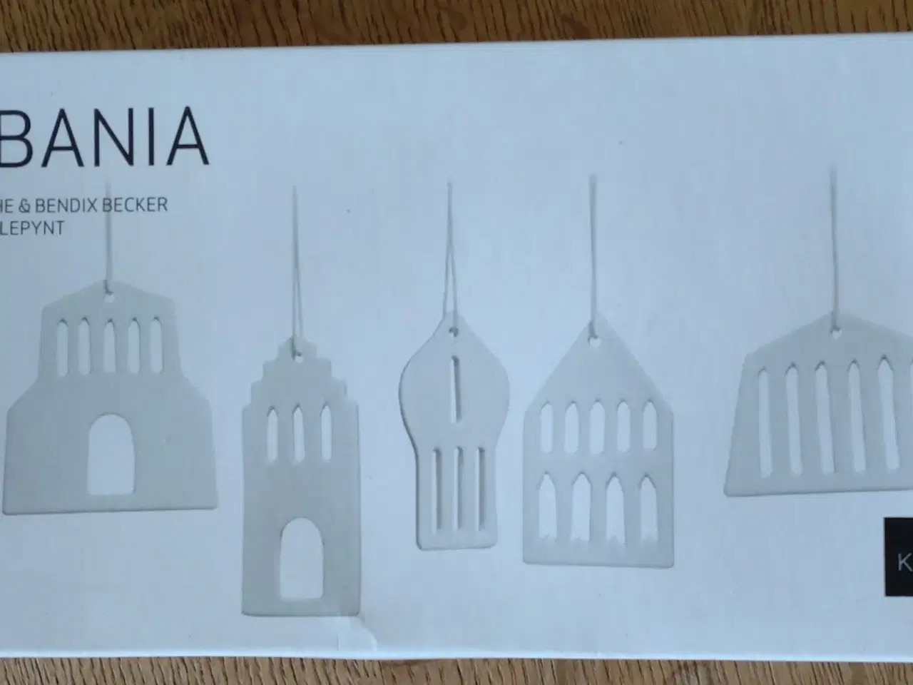 Billede 4 - Kähler Urbania ophæng - sæt med 5 stk.