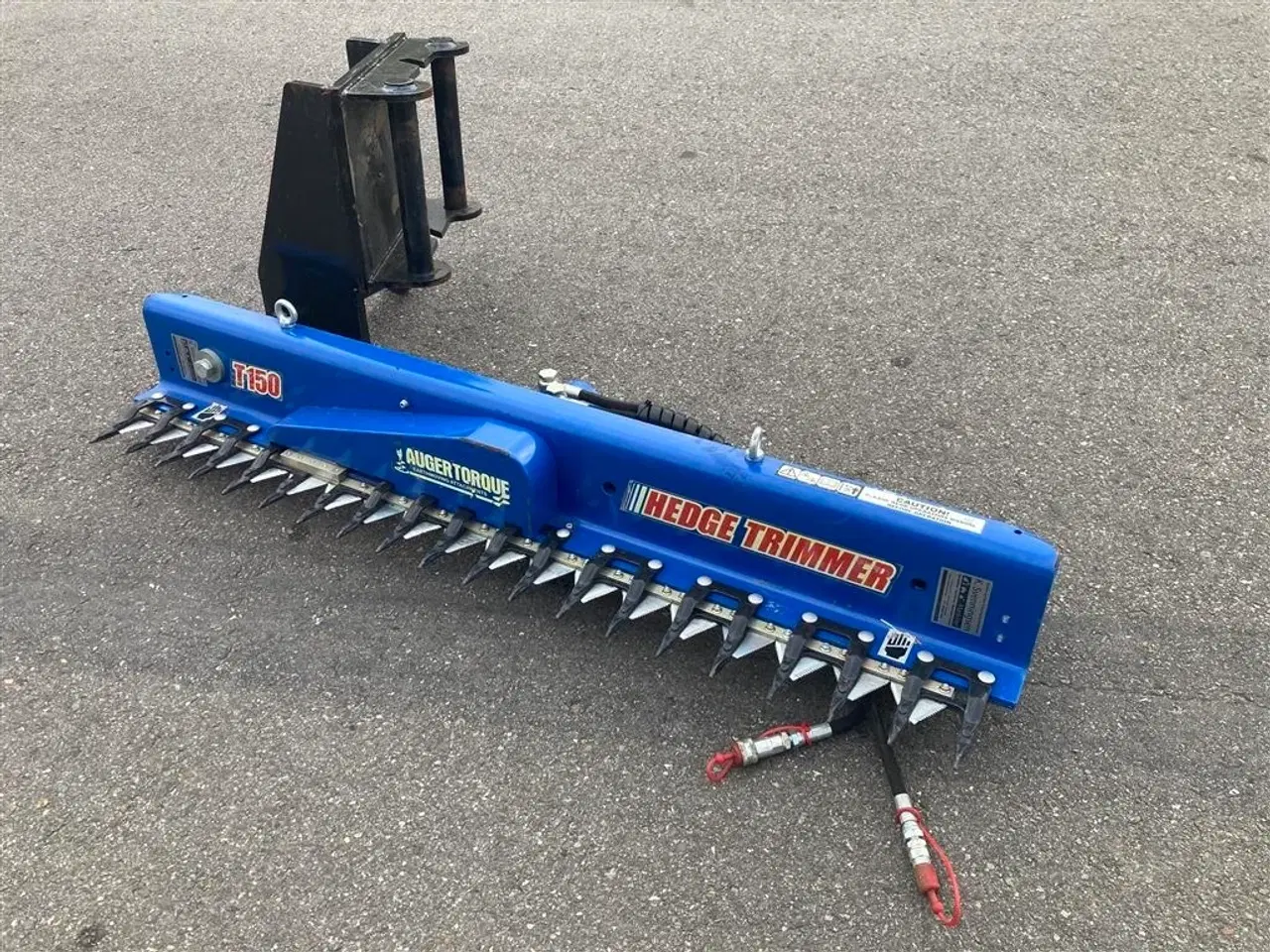 Billede 2 - Auger Torque T 150 Monteret med ophæng der passer på Hydrema skift