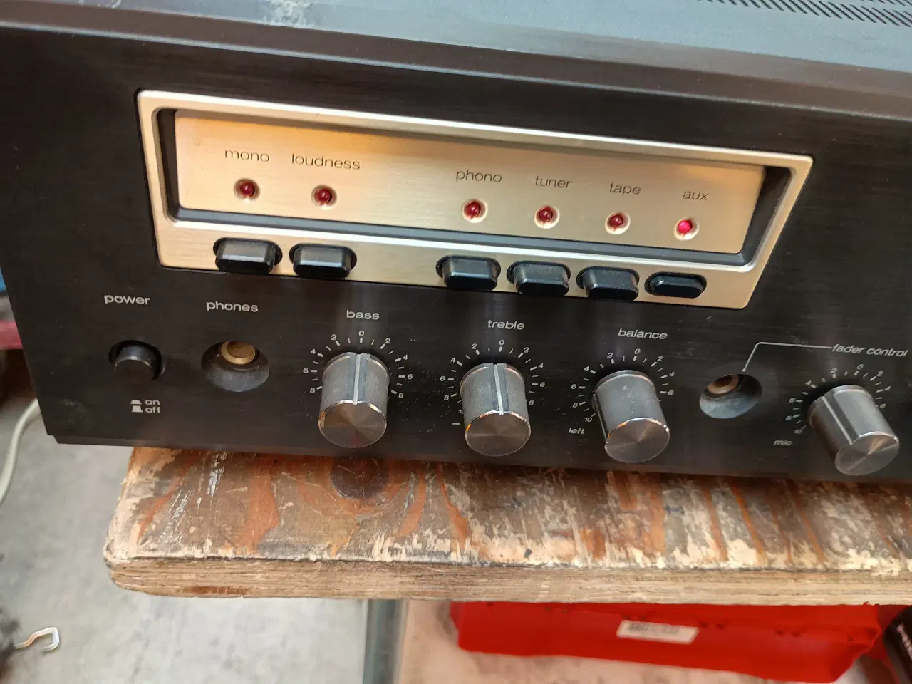 Billede 2 - Sharp Stereo Ampflier, model DM-1122.