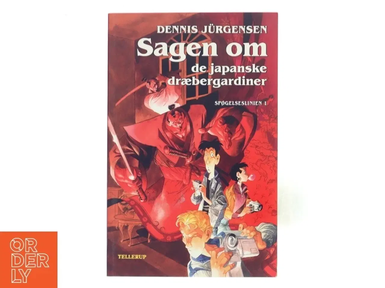 Billede 1 - Sagen om de japanske dræbergardiner af Dennis Jürgensen (Bog)