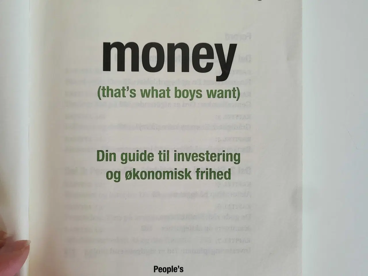 Billede 7 - MONEY (that's what boys want)