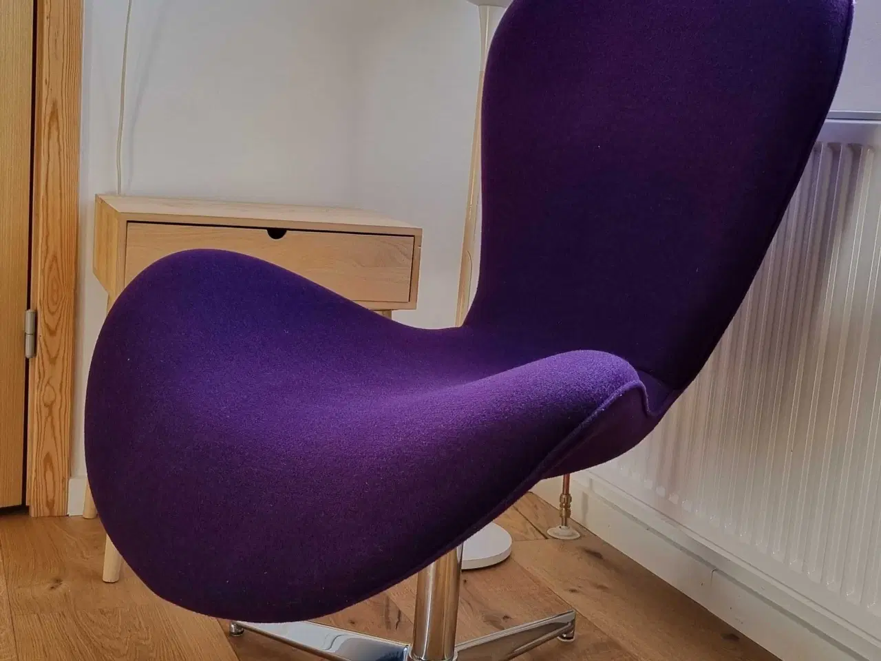 Billede 3 - Flot Sinnerup stol i Verner Panton-stil