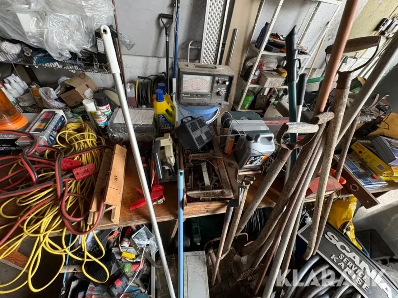 Billede 6 - Værktøj maskiner skabe og diverse samlet lot